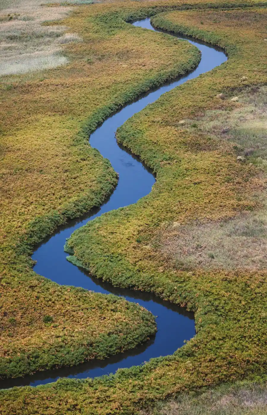 Okavango Delta Aerial View