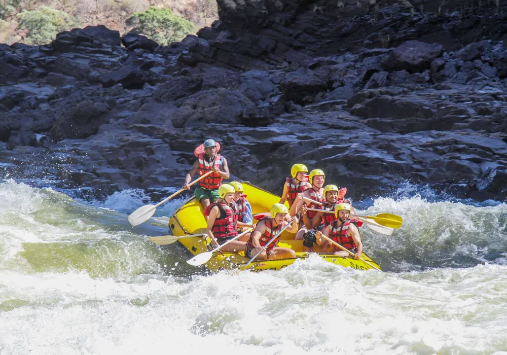 Full-Day Rafting and Overnight Adventure