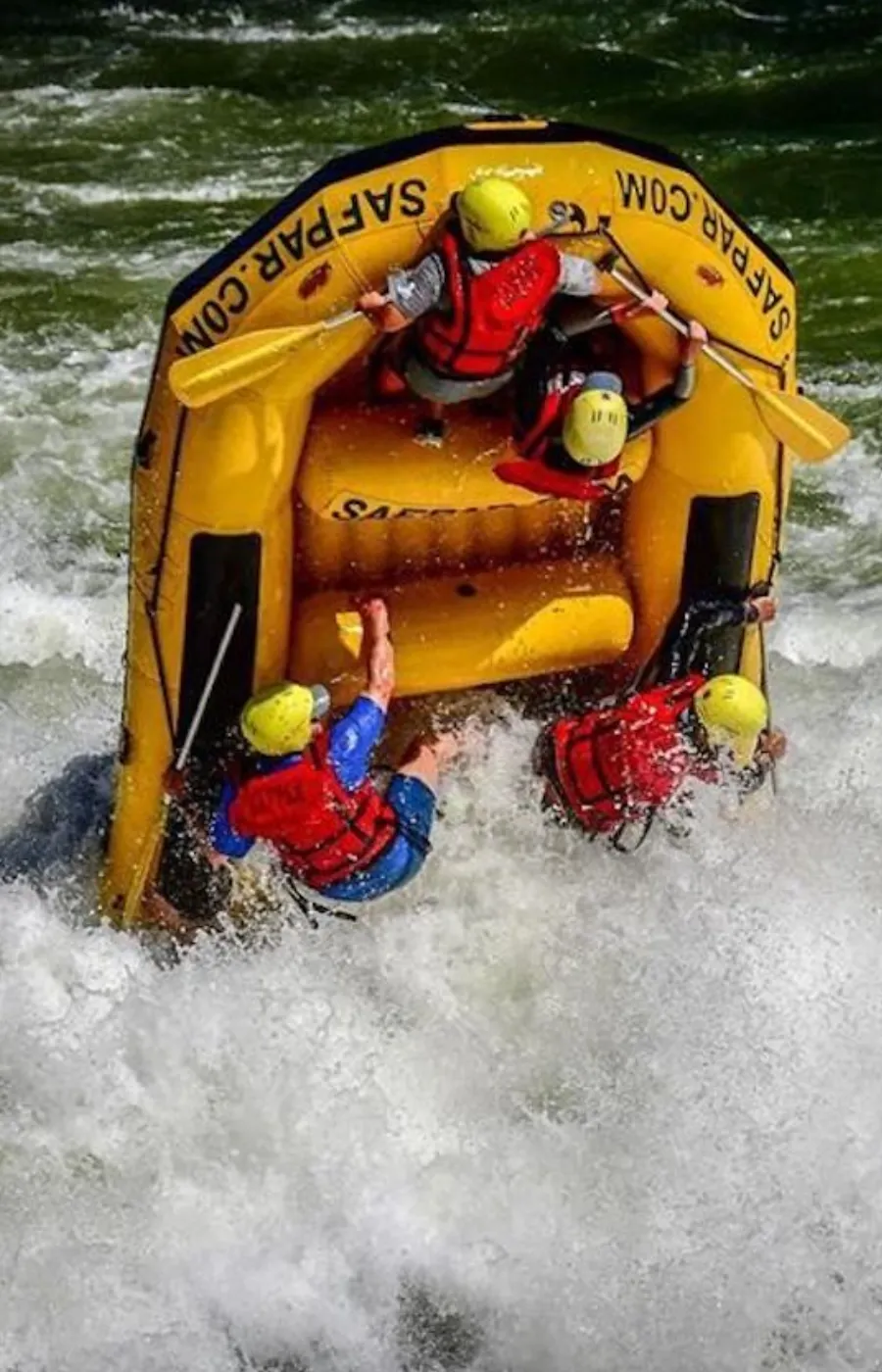 White-Water Rafting – High Water