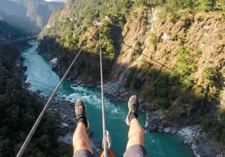 Gorge Swing, Zip Line and Flying Fox Combo